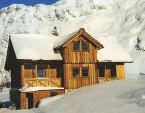 Popp-Hütte im WInter